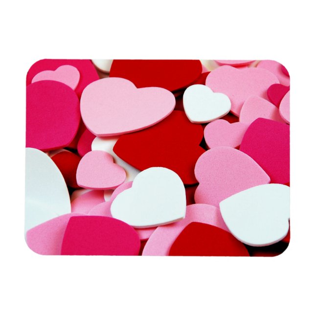 Valentine hearts magnet (Horizontal)