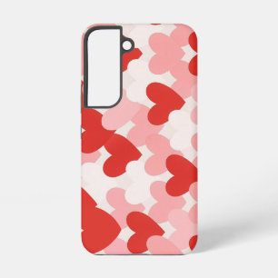 Valentine Hearts pattern Mug Samsung Galaxy Case