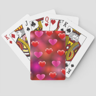 Valentine Hearts Playing Cards