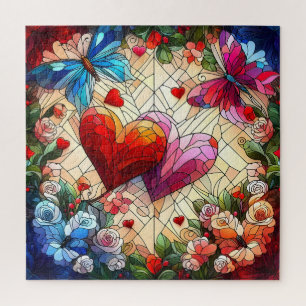 Valentine Hearts Puzzle