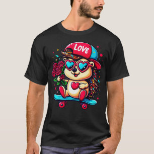 Valentine Hedgehog Valentine Hedgehog 2024 T-Shirt