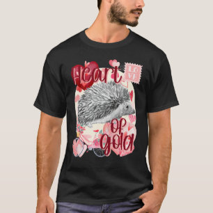 Valentine Hedgie Hedgehog Simply Cute Southern Col T-Shirt