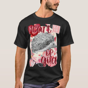 Valentine Hedgie Hedgehog Simply Cute Southern Col T-Shirt