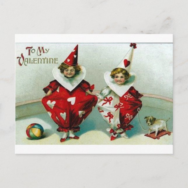 Valentine Holiday Postcard (Front)