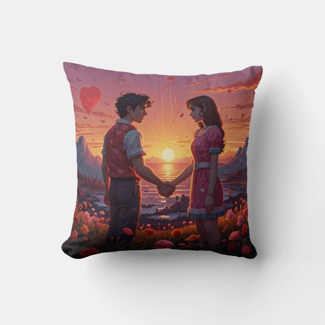 Valentine horizont love cushion (Front)