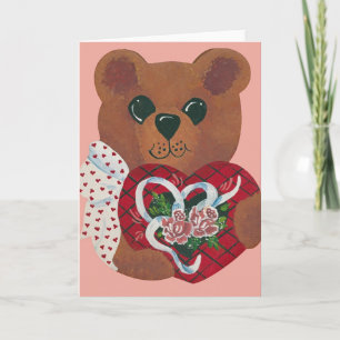 Valentine Hug Holiday Card