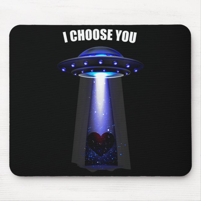 Valentine I Choose You  Mouse Pad (Front)