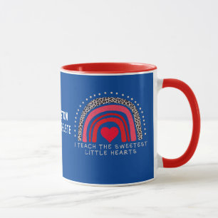 Valentine I Teach The Sweetest Little Hearts Mug