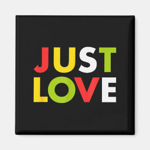 Valentine Just Love Theme Magnet
