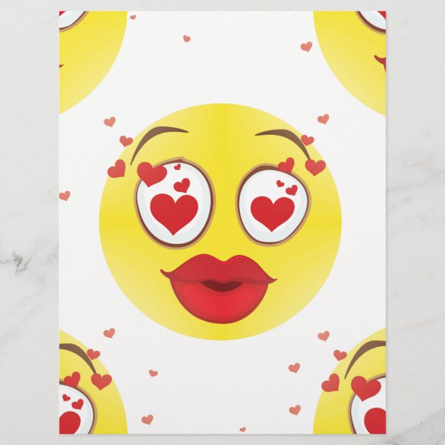 Valentine kiss Emoji (Front)