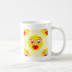 Valentine kiss Emoji Coffee Mug