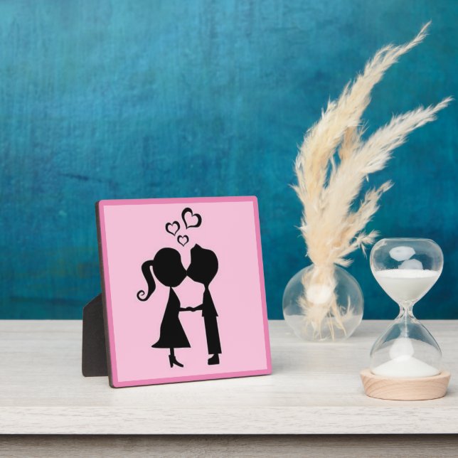 VALENTINE KISS PLAQUE (Insitu)