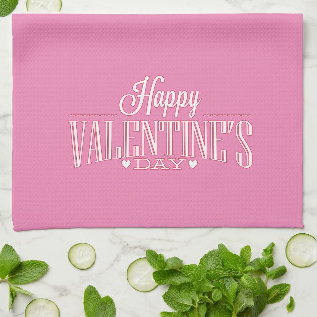 Valentine Kitchen Towel (Folded)