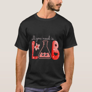 Valentine Laboratory Medical Lab Science Phd Stude T-Shirt