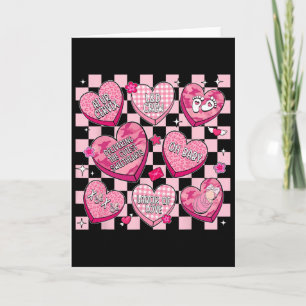 Valentine Labour Delivery Nurse Pink Hearts Landd Card