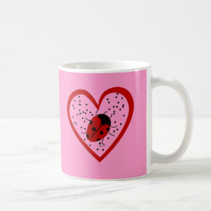 Valentine Ladybug Coffee Mug