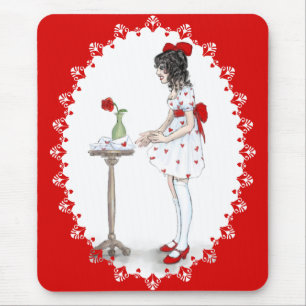 Valentine Letters Mouse Pad