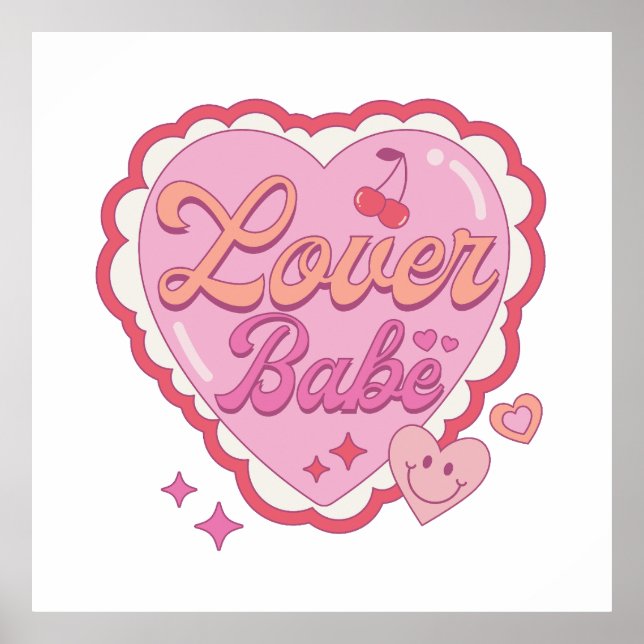 Valentine Love Babe Poster (Front)