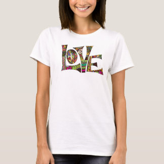 valentine, love, colourful illustration T-Shirt