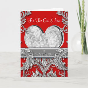 Valentine love poem PHOTO romantic Holiday Card