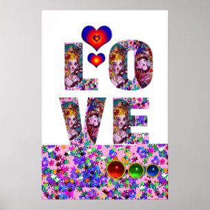 VALENTINE LOVE VENETIAN MASQUERADE PARTY POSTER