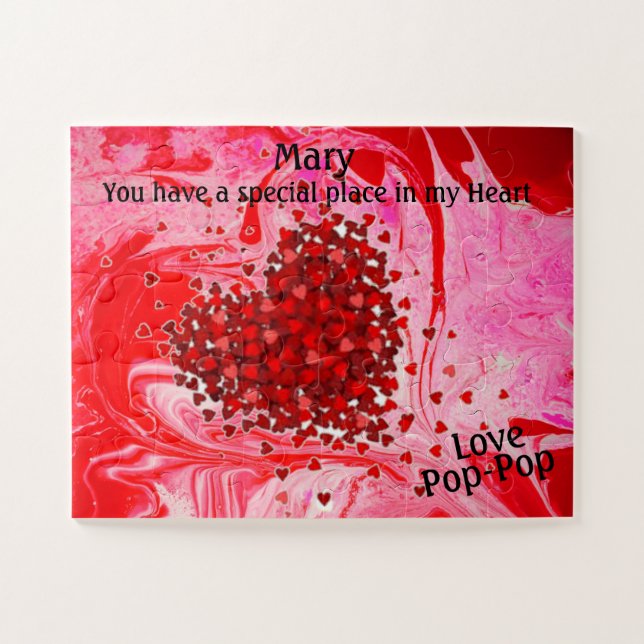 Valentine Loves Jigsaw Puzzle (Horizontal)