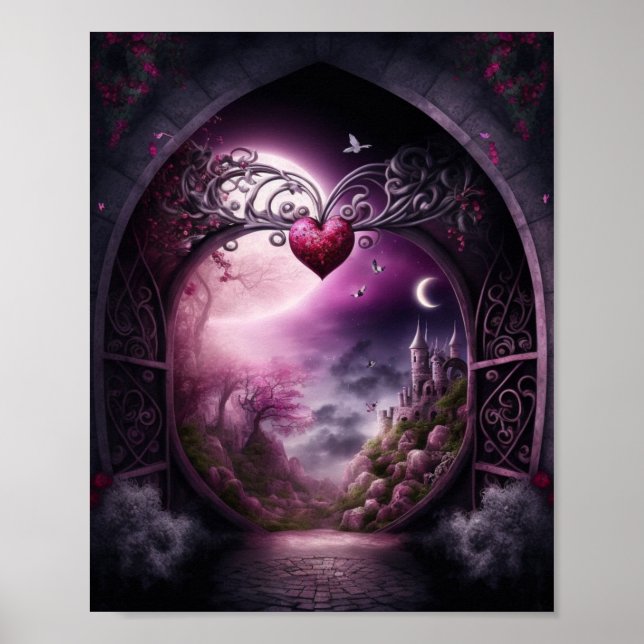 Valentine Moonlight Poster (Front)