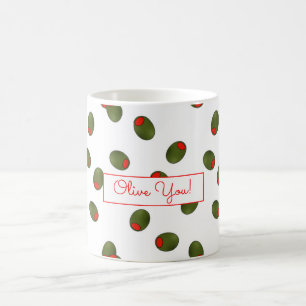 Valentine Olive Mug