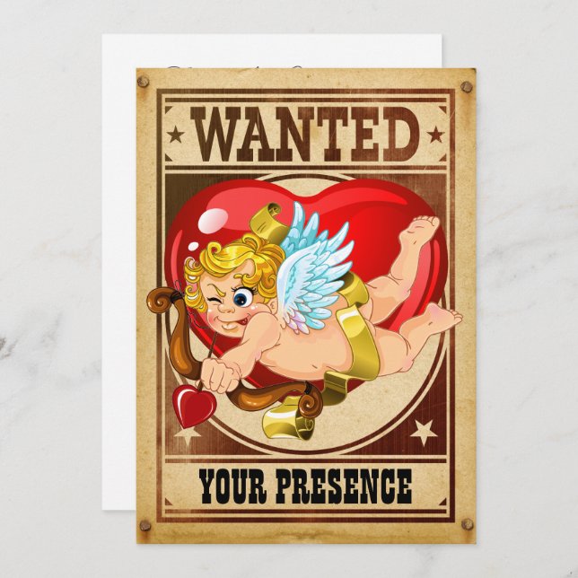 Valentine Party Invitation (Front/Back)