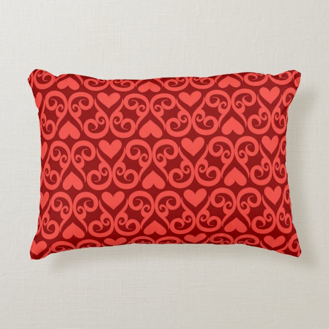 Valentine Pattern Decorative Cushion (Front)