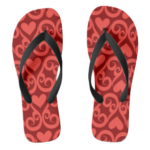 Valentine Pattern Thongs