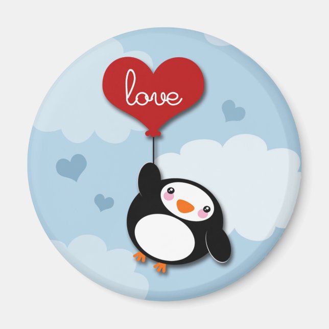 Valentine PENGUIN - magnet (Front)