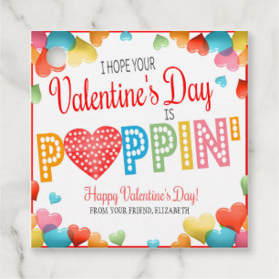 Valentine Pop It Gift Tags