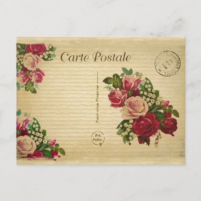 Valentine Postcard Paris 1909 (Front)