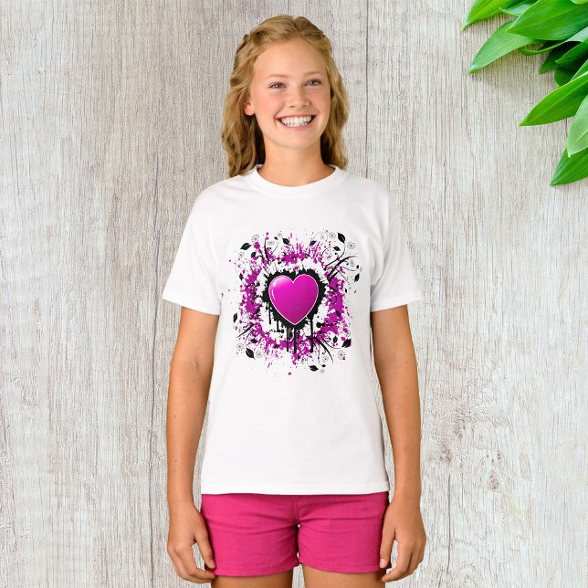 Valentine Purple Heart T-Shirt (Creator Uploaded)