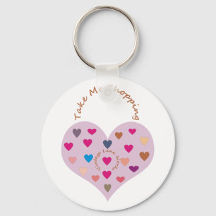 Valentine Purse Key Ring