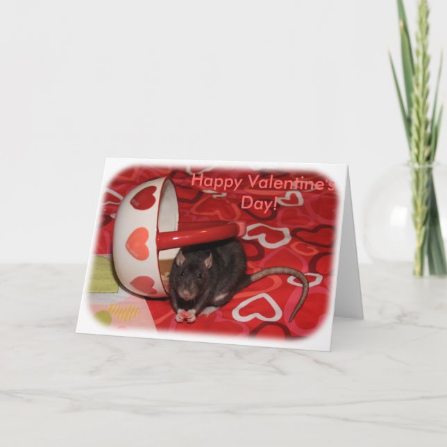 Valentine Rattie Card (Front)