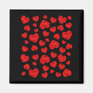 Valentine Red Heart  Magnet