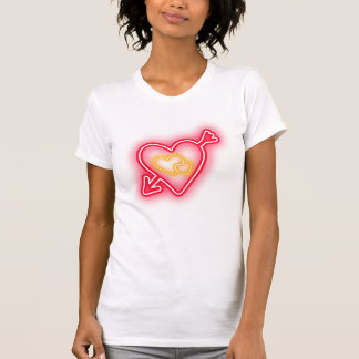 Valentine red heart  T-Shirt
