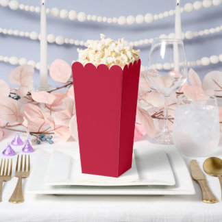Valentine Red Popcorn Favour Box