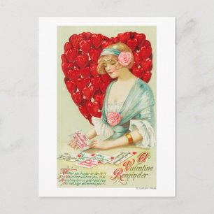 Valentine Reminder Holiday Postcard