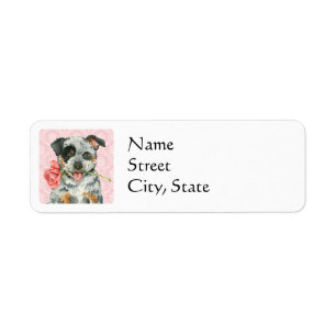 Valentine Rose ACD Return Address Label