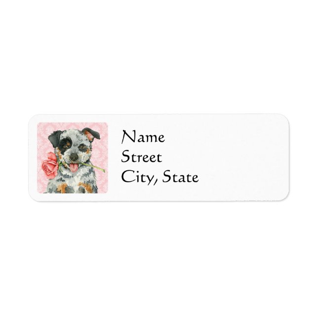 Valentine Rose ACD Return Address Label (Front)