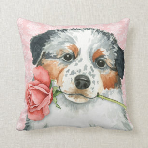Valentine Rose Aussie Cushion
