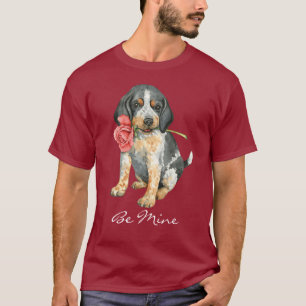Valentine Rose Bluetick T-Shirt