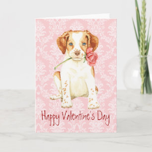 Valentine Rose Brittany Holiday Card