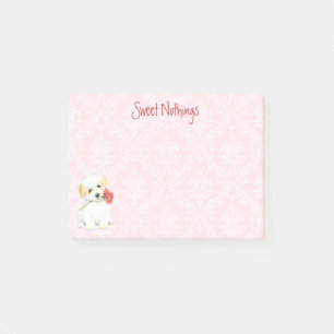 Valentine Rose Coton Post-it Notes