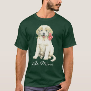 Valentine Rose Great Pyrenees T-Shirt