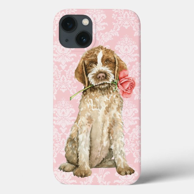 Valentine Rose Griffon Case-Mate iPhone Case (Back)