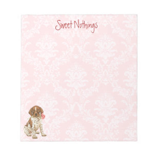 Valentine Rose GSP Notepad